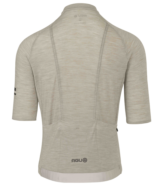 AGU Merino Fietsshirt Performance Heren Beige