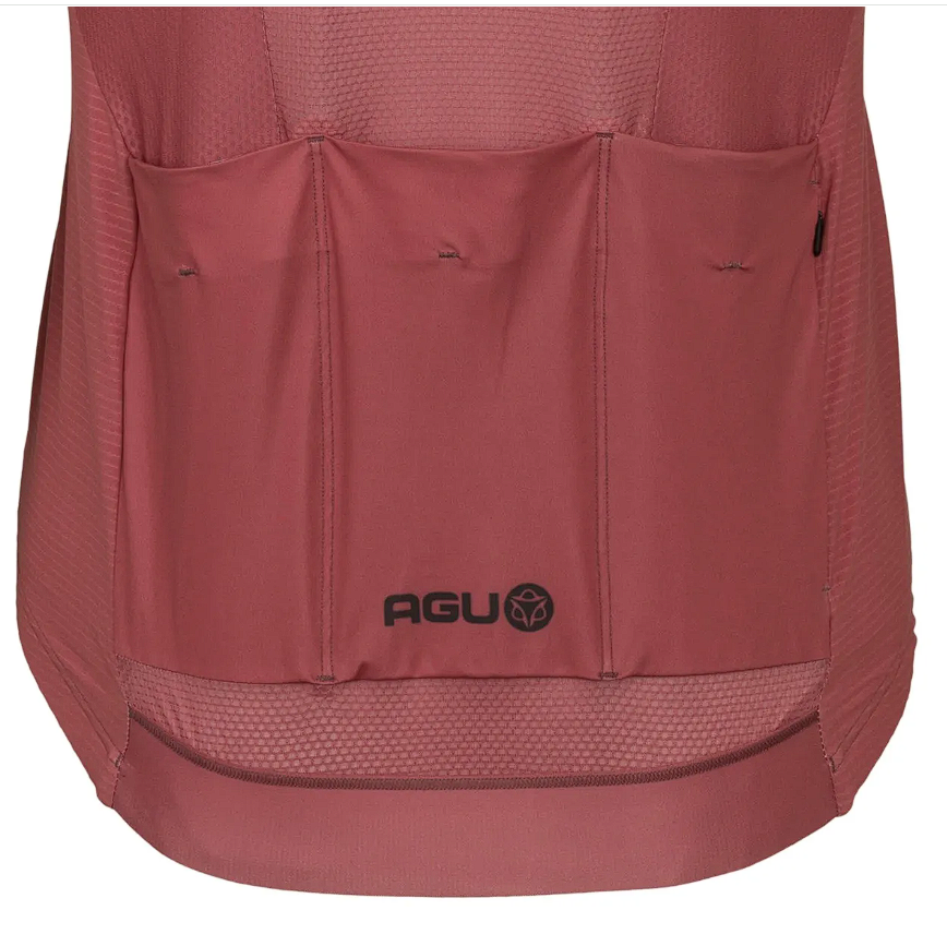 AGU_High_Summer_Fietsshirt_Ss_Performance_Heren_Rose_Brown_detail_zakken