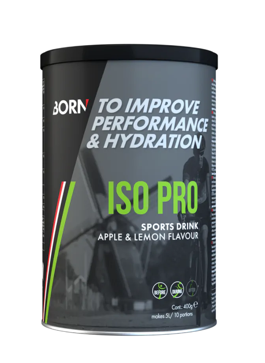 BORN ISO PRO Apple/Lemon 400g – Isotone Sportdrank