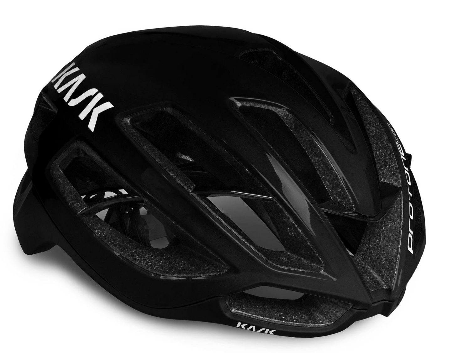 Kask Protone Fietshelm Zwart | Lichtgewicht Racehelm voor Wielrenners