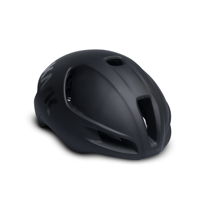 Kask Utopia Y Mat Zwart Fietshelm Aanzicht