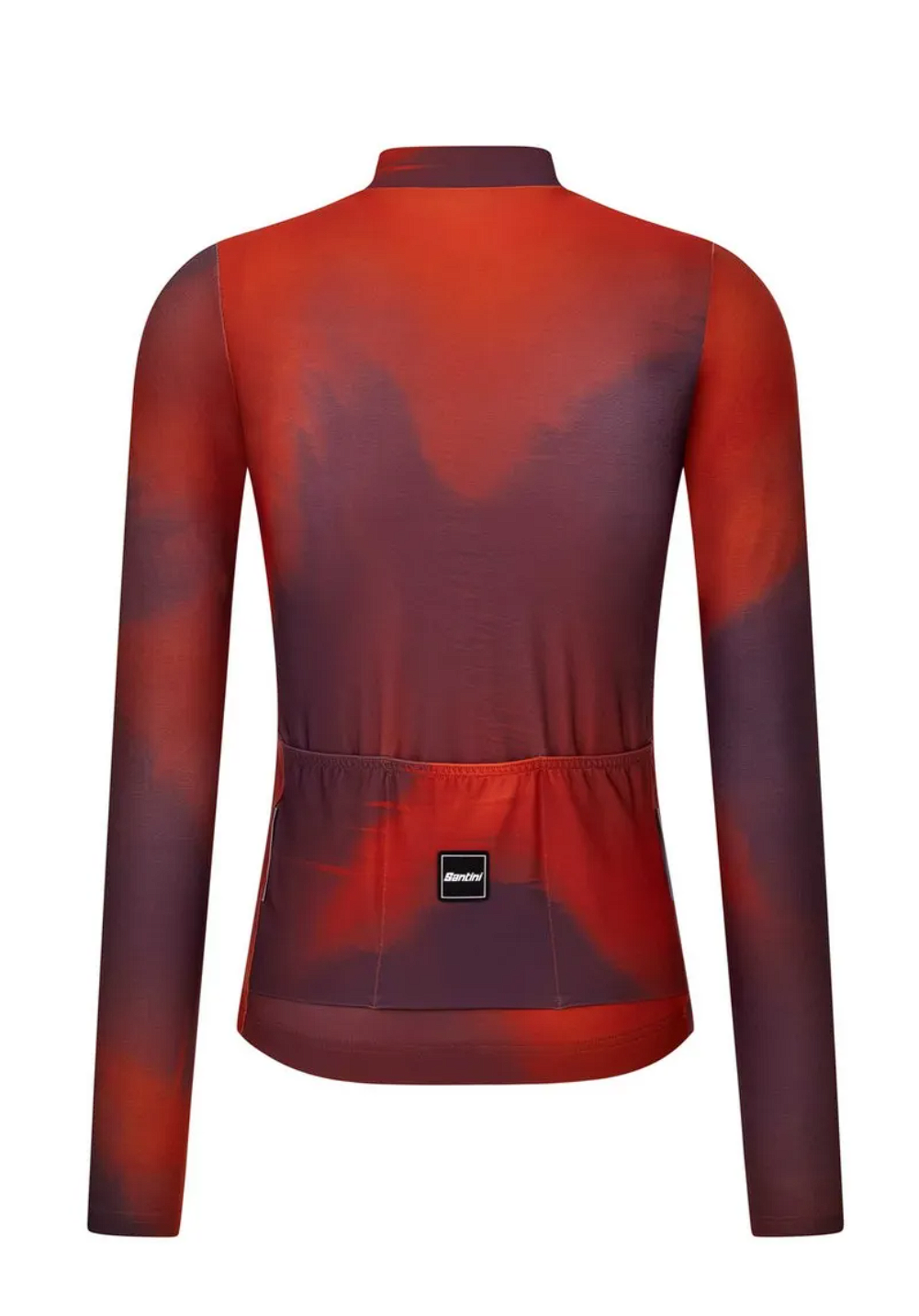 Santini Vapor Winter Shirt langemouw achterkant
