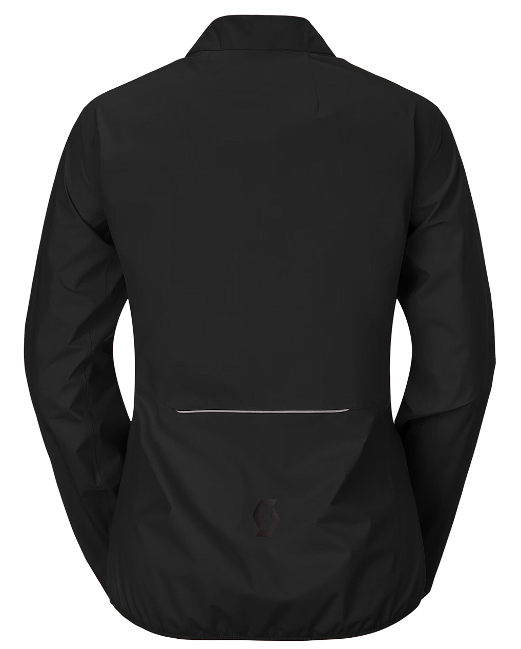 Scott Endurance Waterproof Fietsjack Zwart Achterkant
