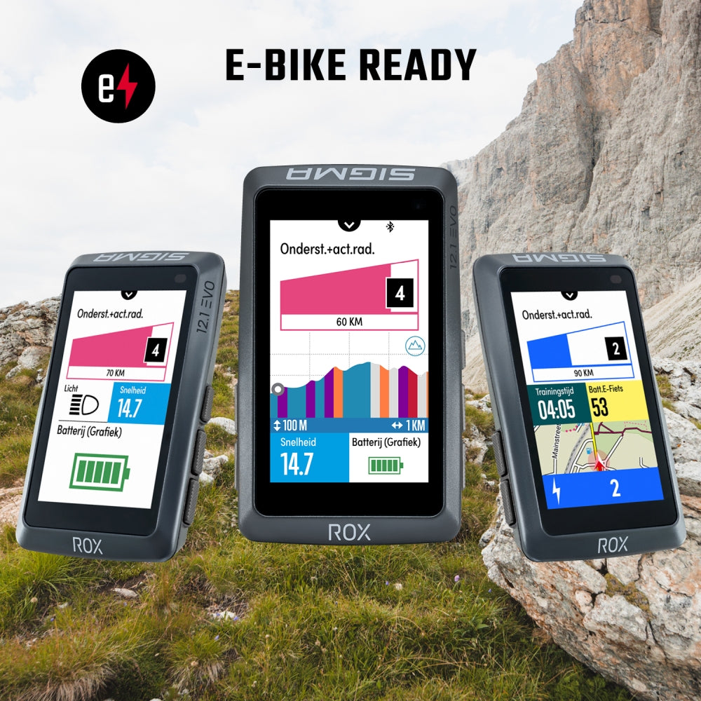 Fietscomputer Sigma Rox 12.1 EVO GPS