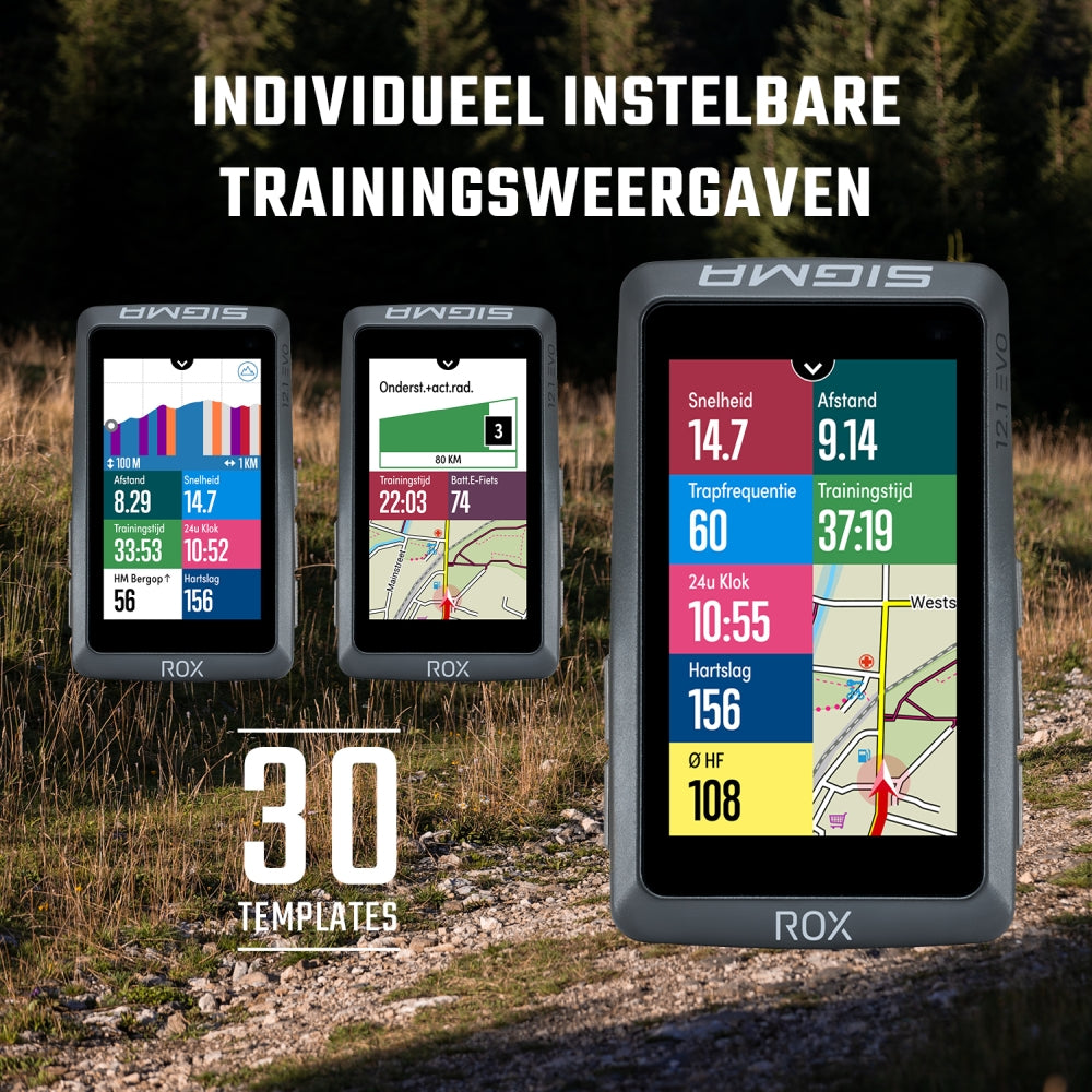 Fietscomputer Sigma Rox 12.1 EVO GPS