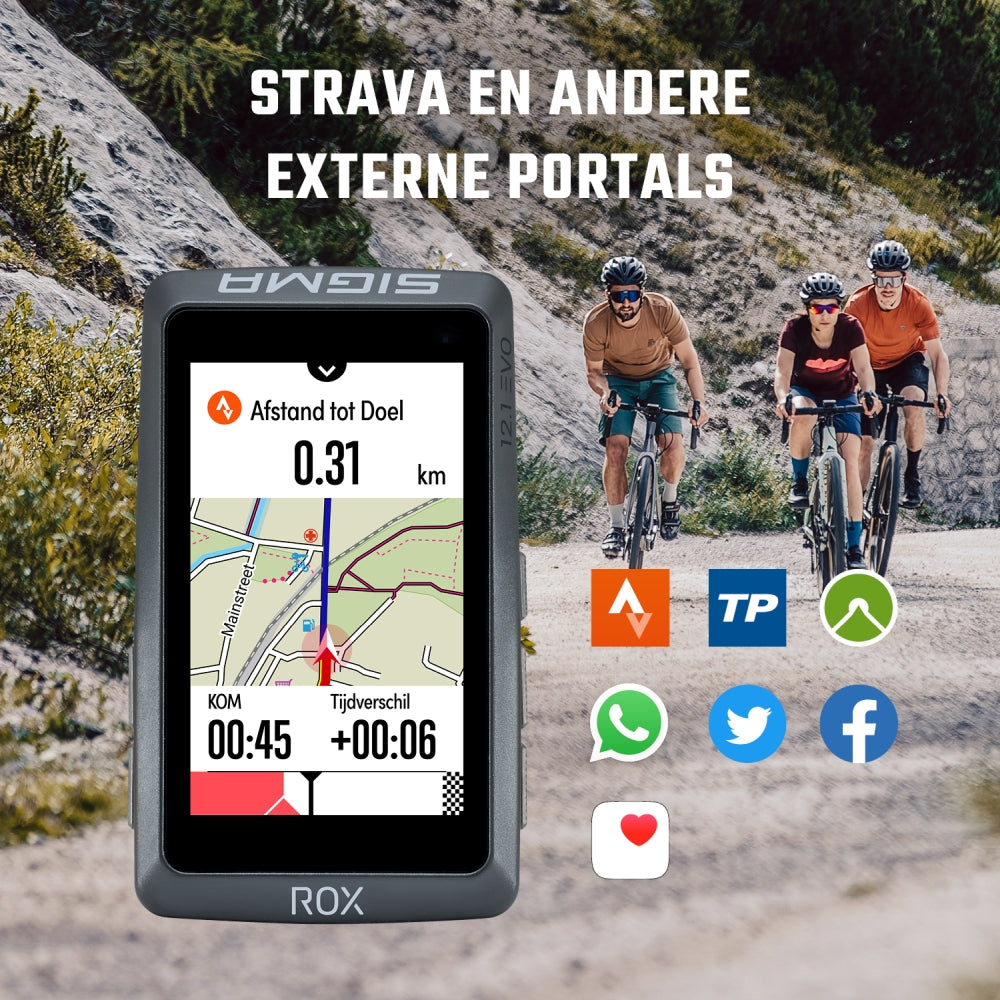 Fietscomputer Sigma Rox 12.1 EVO GPS