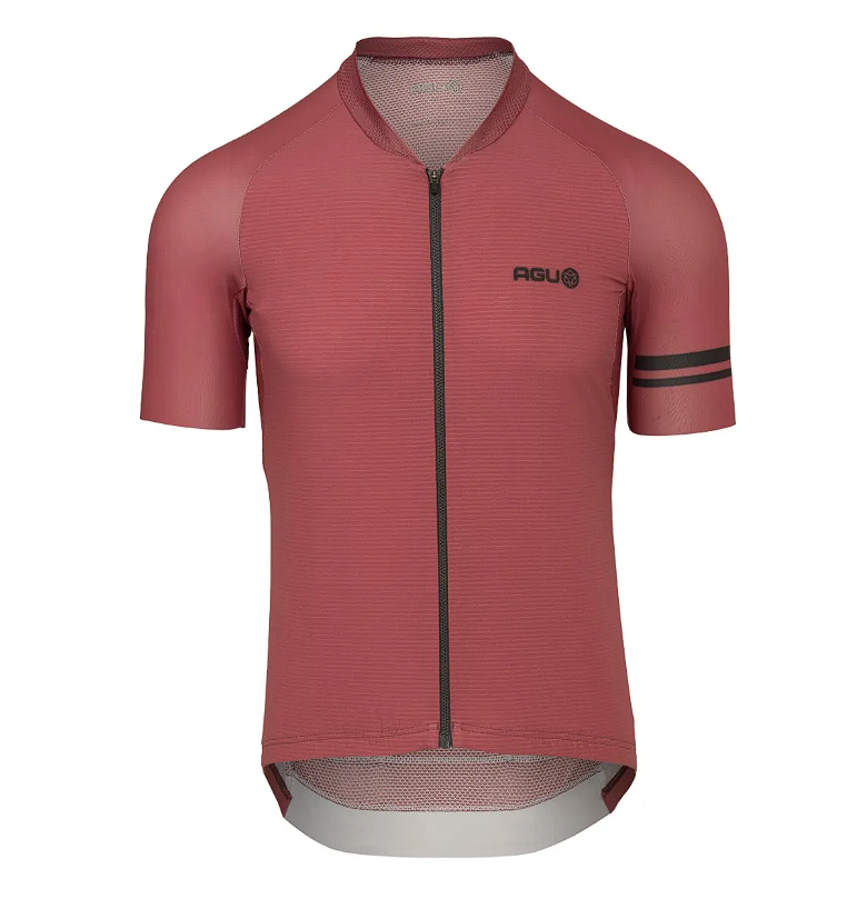 AGU High Summer Fietsshirt Ss Performance Heren Rose Brown vooraanzicht