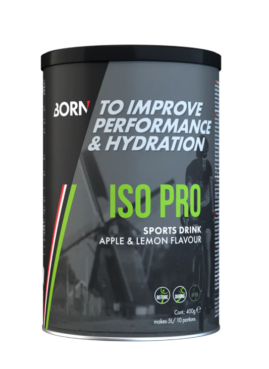 BORN ISO PRO Apple/Lemon 400g – Isotone Sportdrank