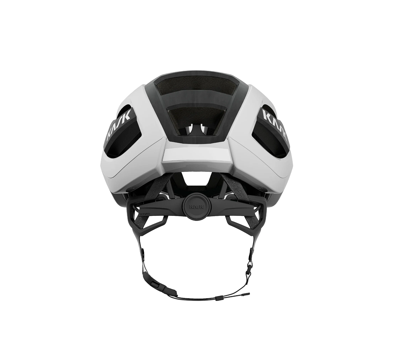 Kask Elemento Wit Achterkant