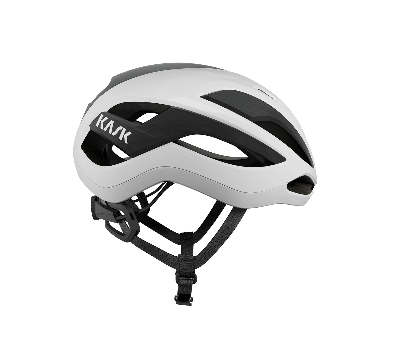 Kask Elemento Wit Zijkant