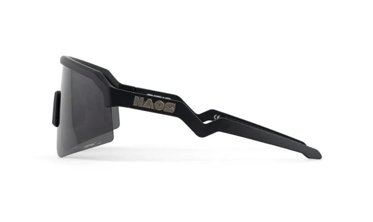 NAOS Ziris Polarized Zwart-Zwart Zijkant