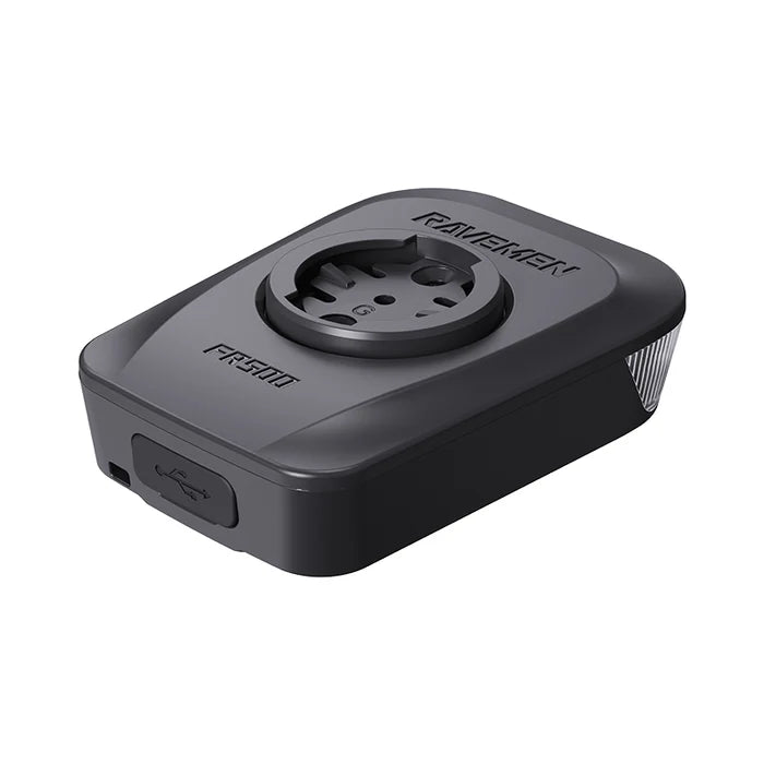 Ravemen FR500 USB-C aansluitingen Garmin houder