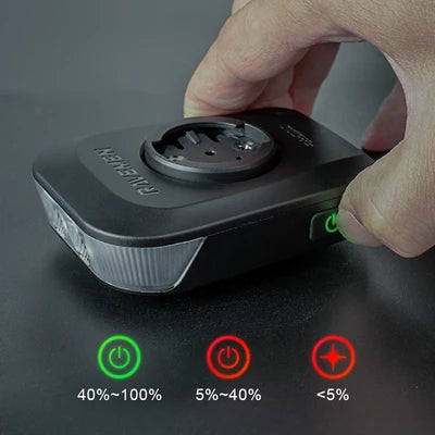 Ravemen FR500 batterij indicator fietsverlichting