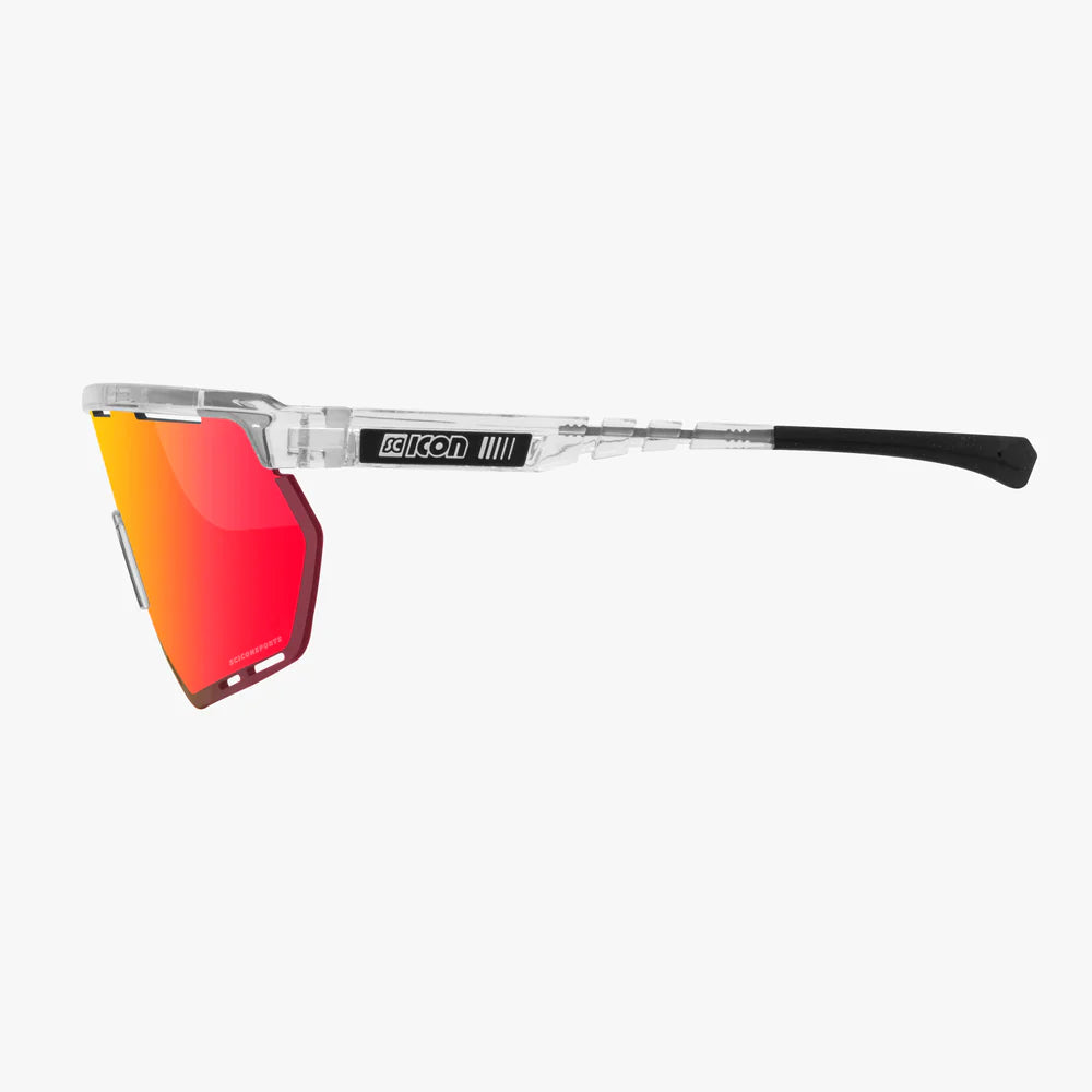 SCICON Aerowing Race Rood/Transparant Zijkant