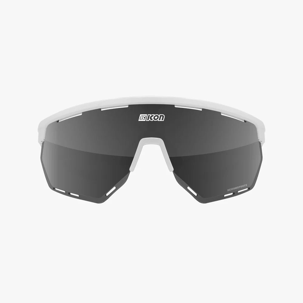 SCICON Aerowing Race Silver/Wit voorkant
