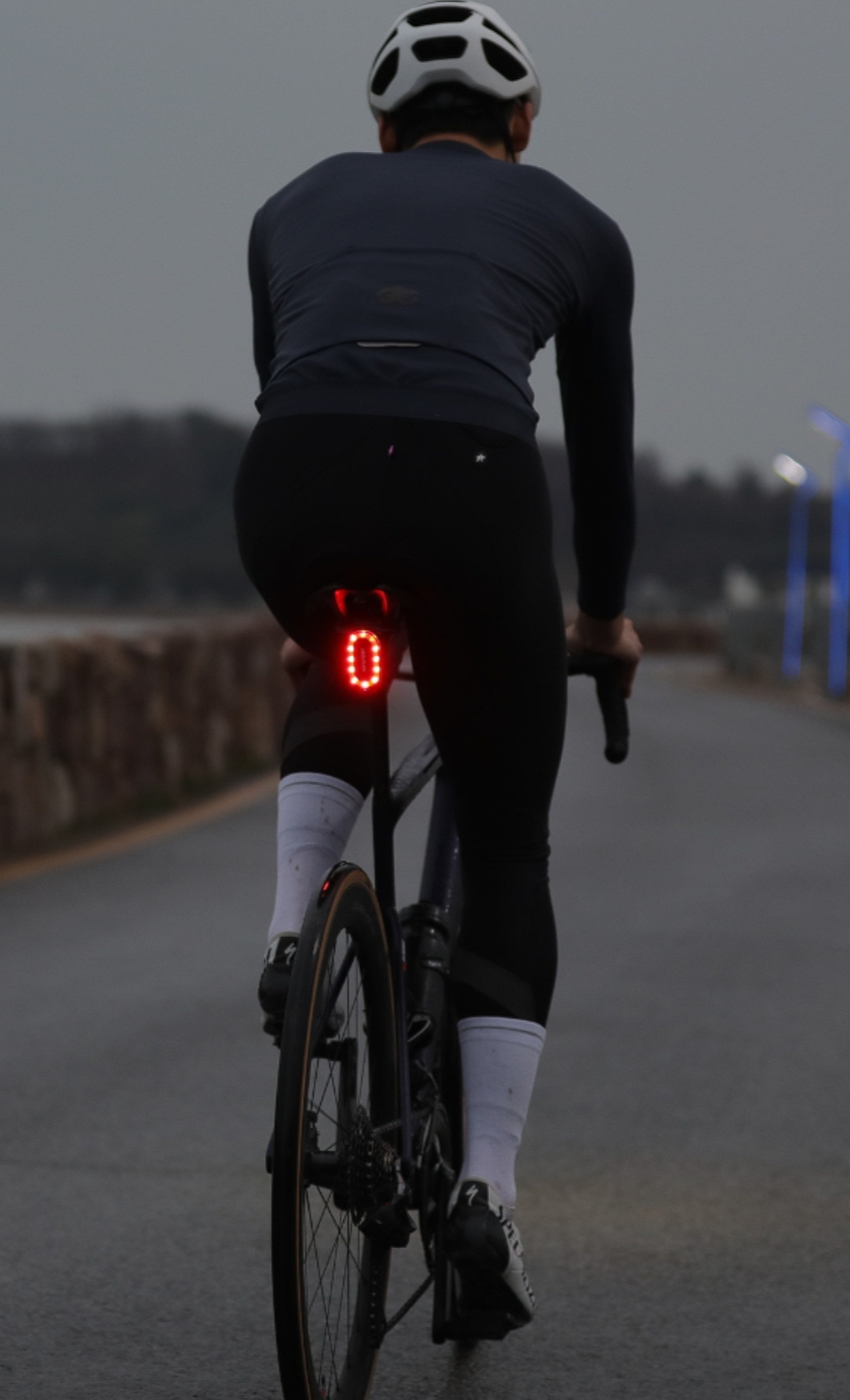 SR RADAR MINI Op Fiets gemonteerd