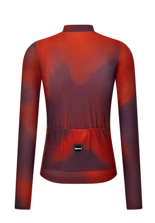 Santini Vapor Winter Shirt langemouw achterkant
