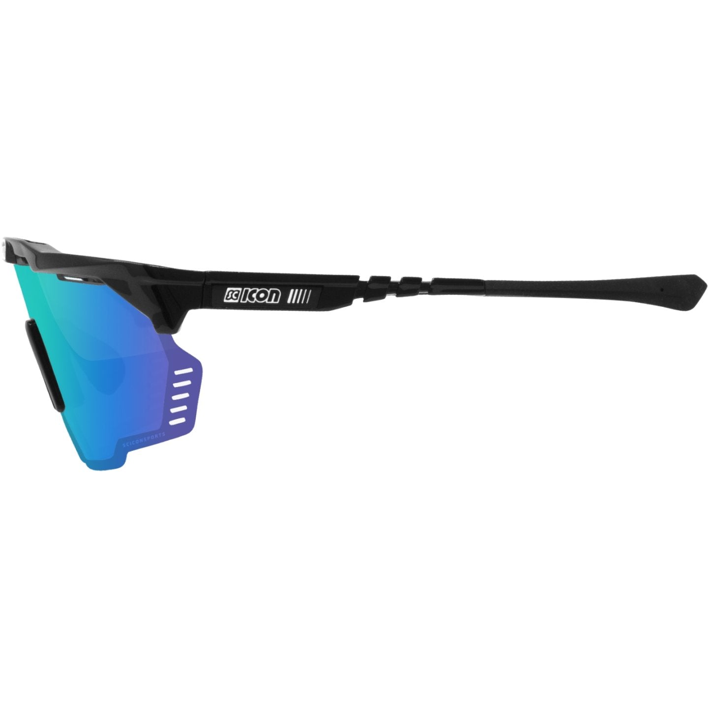Scicon Aeroshade Kunken Blauw/Zwart zijkant