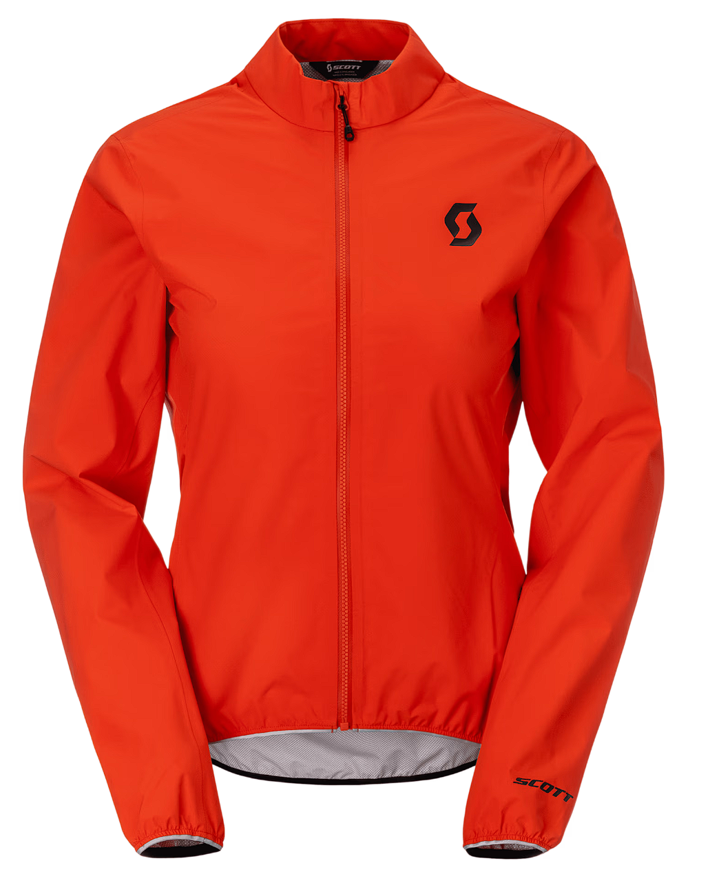 Scott Endurance Waterproof Fietsjack Rood Voorkant