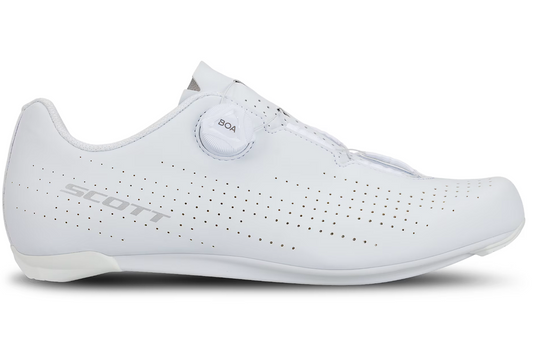 Scott Road Comp Heren Wit Wielrenschoen Buitenkant