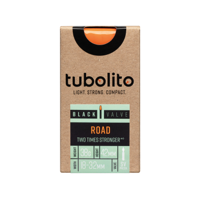 Tubolito TPU Road Zwart 700c ventiel 42mm