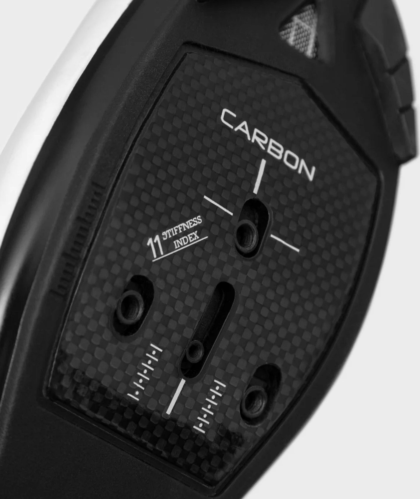 Wielrenschoen infinity detail carbonplaat