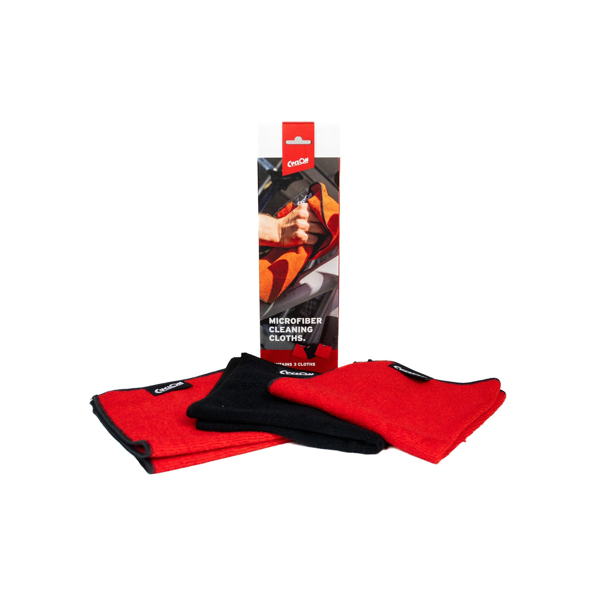 CyclOn microvezel schoonmaakdoeken set 3 stuks