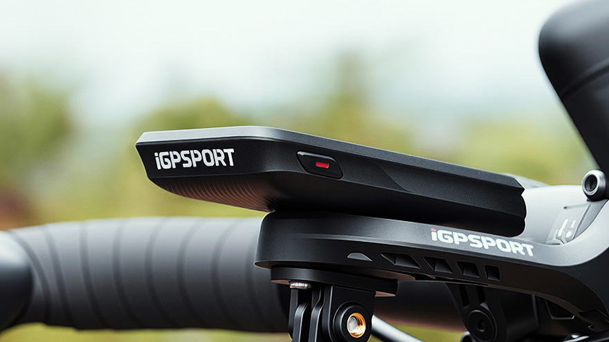 iGPSPORT BiNavi AIR op stuurmount